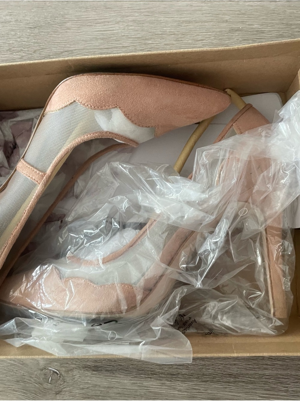 Jessica Simpson Mesh Heels